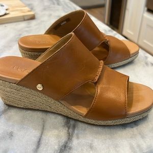 UGG slip on wedge mules